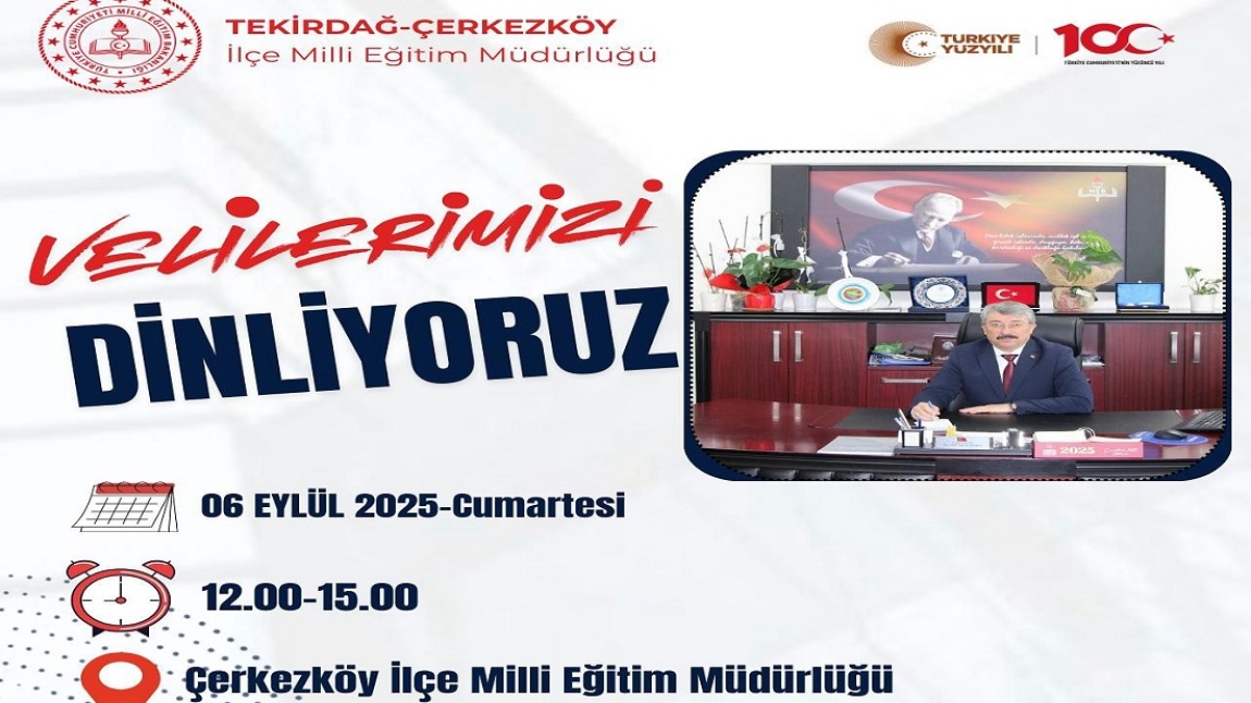 Velilerimizi Dinliyoruz